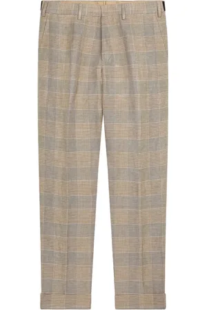 DRIES VAN NOTEN Ternede bukser med smalle ben