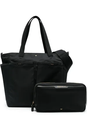 Anya Hindmarch Oversize tote med logodetalje
