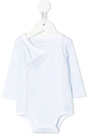 Ralph Lauren Stribet pyjamas med broderet logo