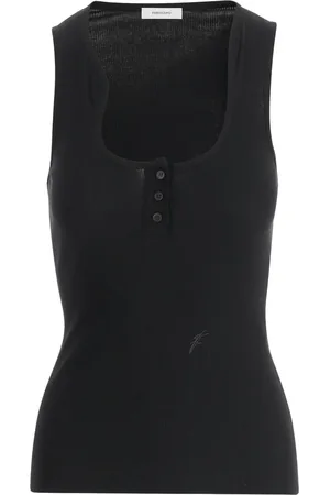 Salvatore Ferragamo Vest med skulpturel halsudskæring