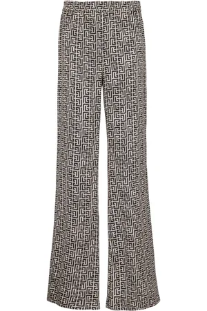 Balmain Bukser med monogram-mønster
