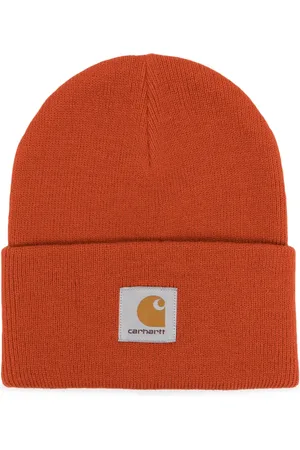Carhartt Strikket hue med logomærke