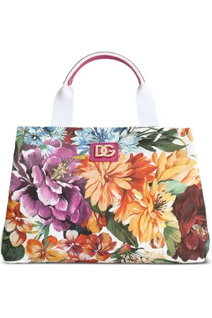 Dolce & Gabbana Skuldertaske med blomstertryk