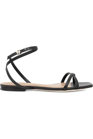 HUGO BOSS Sandaler med dobbelt B-monogram