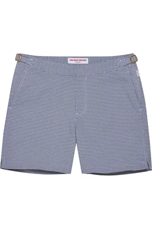 Orlebar Brown Jacquard-shorts med tryk