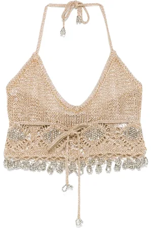 Paco rabanne Top i åben strik