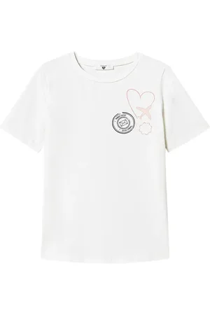 Twin-Set T-shirt med grafisk tryk