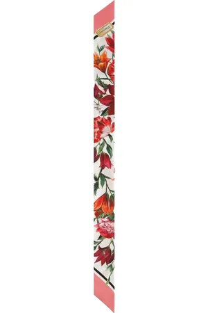 Dolce & Gabbana Hovedtørklæde med rosetryk