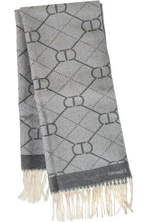 Twin-Set Tørklæde i mønstret jacquard