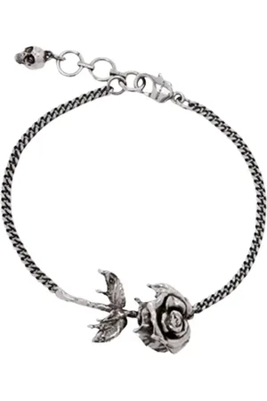 Alexander McQueen Armbånd med blomsterdetalje