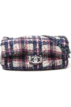 CHANEL Skuldertaske i tweed fra 2013-2014