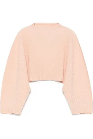 Issey Miyake T-shirt med plisseret effekt
