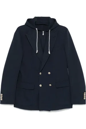 ELEVENTY Dobbeltradet blazer