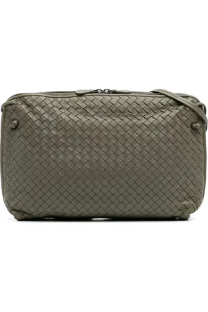Bottega Veneta Stor Intrecciato Nodini crossbody-taske i nappa-læder fra 2012-2024