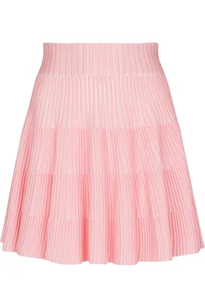 Balmain Ribstrikket nederdel