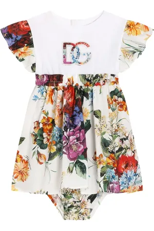 Dolce & Gabbana Kjole med blomstertryk