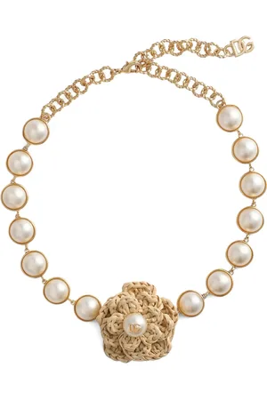 Dolce & Gabbana Halskæde med blomstermotiv