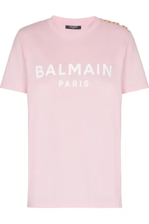 Balmain T-shirt med logotryk