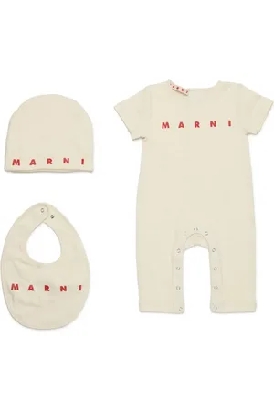 Marni Babydragt-sæt med logotryk
