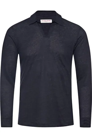 Orlebar Brown Felix polo med lange ærmer