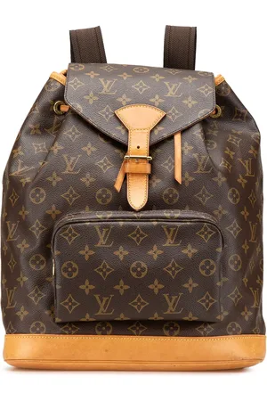 LOUIS VUITTON Montsouris GM rygsæk med monogram fra 1995