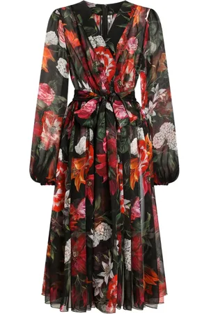 Dolce & Gabbana Mellemlang kjole i silke