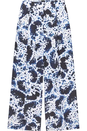 DRIES VAN NOTEN Bukser med brede ben