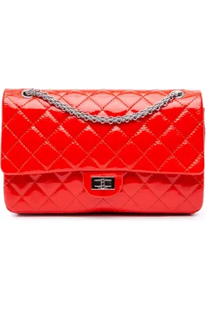 CHANEL 2.55 Reissue Double Flap 226 skuldertaske med lakeret finish fra 2010-2011
