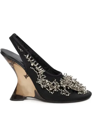 DRIES VAN NOTEN 105 mm Bulle mules
