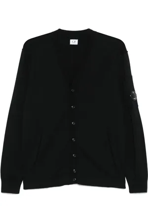 C.P. Company Cardigan med linsedetalje