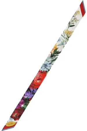 Dolce & Gabbana Tørklæde med blomstertryk