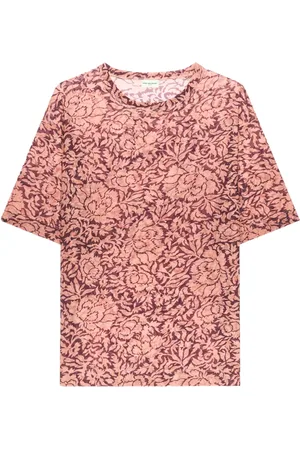 DRIES VAN NOTEN T-shirt med blomstertryk
