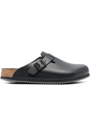 Birkenstock Boston sandaler med spændeudsmykning