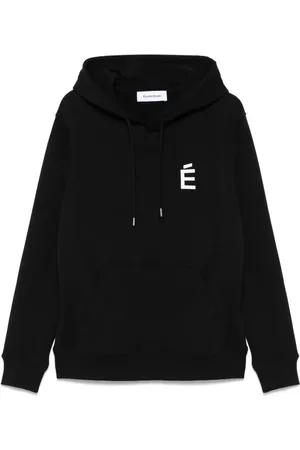 Etudes Hættetrøje med logotryk