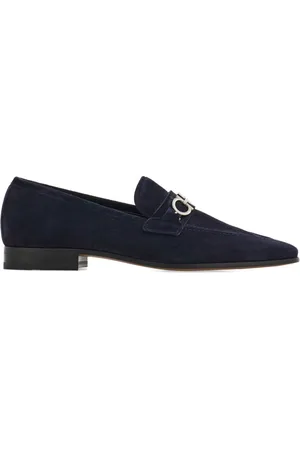 Salvatore Ferragamo Gancini loafers i ruskind
