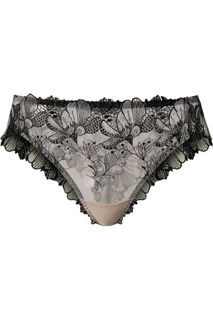 Twin-Set Broderede trusser i tyl