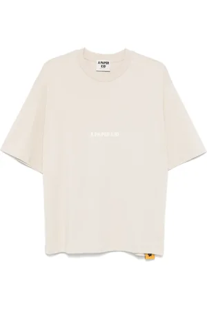 A PAPER KID T-shirt med logotryk