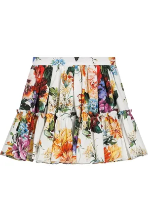 Dolce & Gabbana Nederdel med blomstertryk