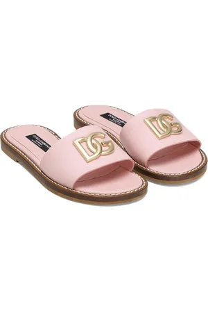 Dolce & Gabbana Sandaler med DG-plade