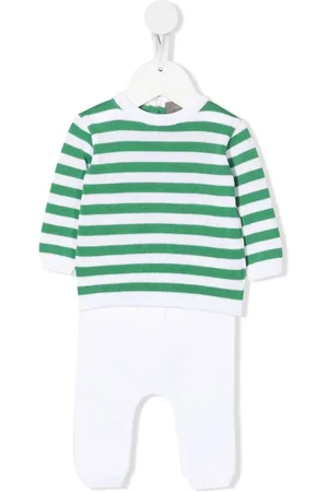 LITTLE BEAR Strikket pyjamas med striber