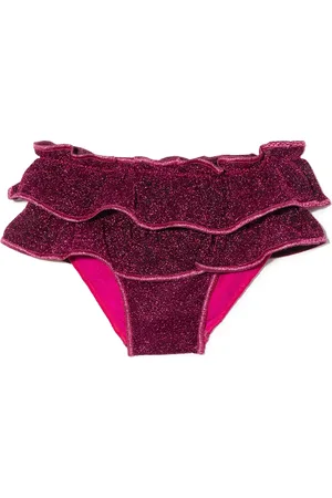 Oseree Bikini-underdel med flæser