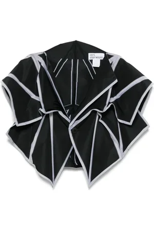 Issey Miyake No.5 jakke i jacquard