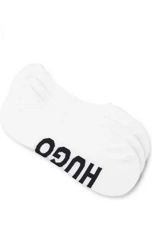 HUGO BOSS Ankelstrømper med logoudsmykning (pakke med tre)