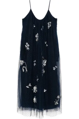 BIYAN Camisole-kjole i tyl med samledetalje