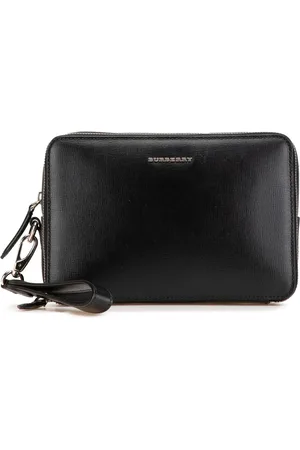Burberry Clutch med dobbelt lynlås fra 2000-2017