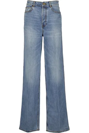 ZIMMERMANN Højtaljede jeans med brede ben