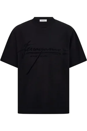 Salvatore Ferragamo T-shirt med logotryk