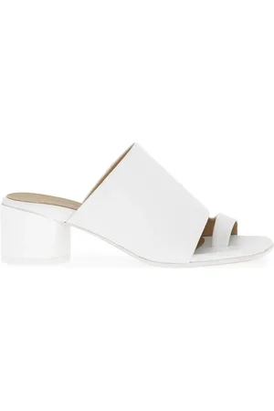 Maison Margiela 50 mm lædersandaler med tårem