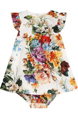 Dolce & Gabbana Kjole med blomstertryk