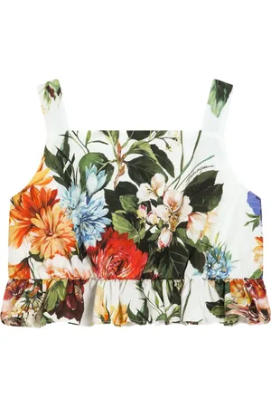 Dolce & Gabbana Top med blomstertryk